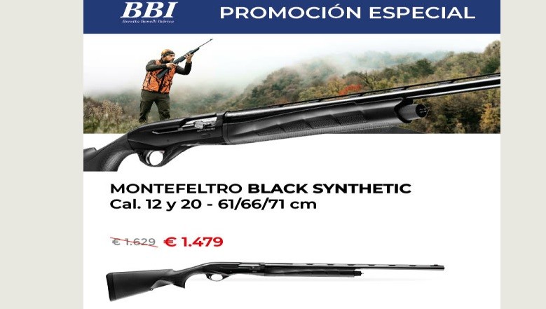 Pomoción Benelli Montefeltro Black